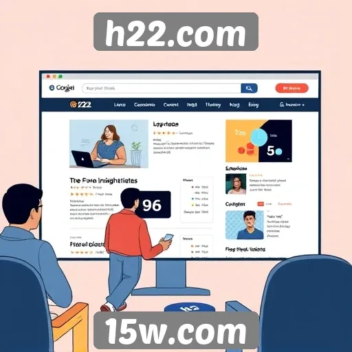 Avaliação da experiência do usuário no h22.com